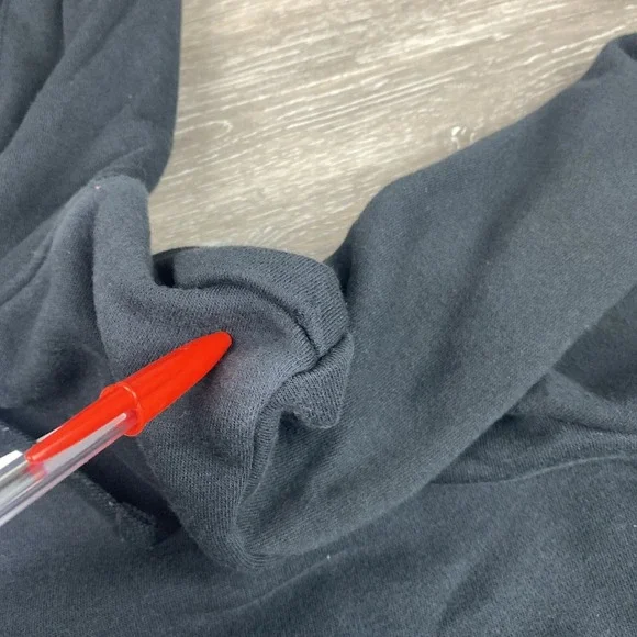 Nike Sportswear Club Fleece Women's SIZE M HOODIE Sweatshirt DQ5775 BLACK READ - Picture 11 of 12